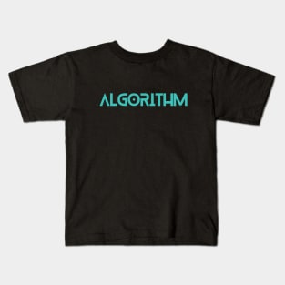 Algorithm cool modern design Kids T-Shirt